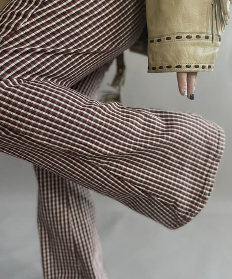【USED】 Lee Vintage Modern Checked Pants / 230102-004