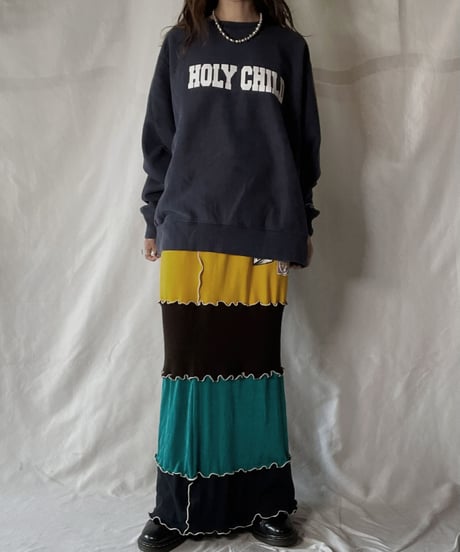 【USED】  Champion Reverse Weave Sweat HOLY CHIKD/211116-041