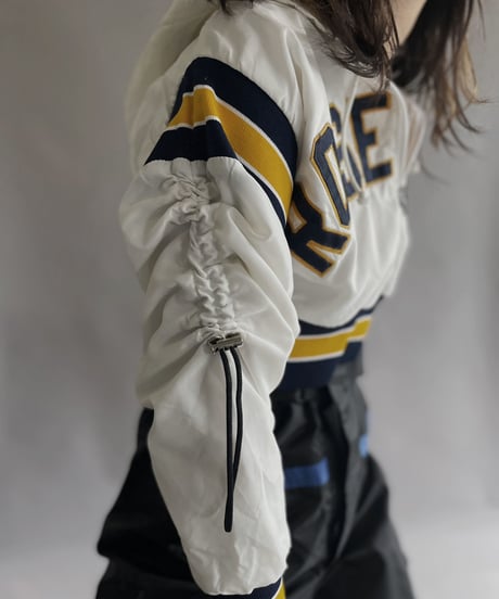 【RE;CIRCLE】 RE Nylon Drawcord Pullover White / 230309-007