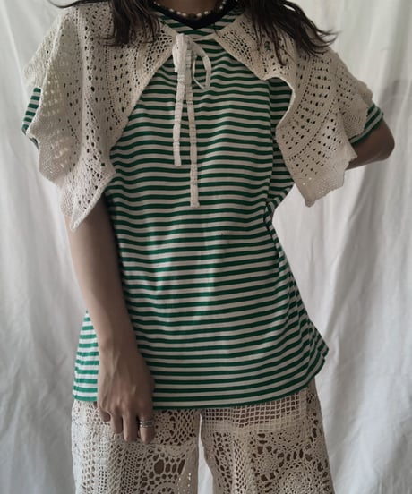 【RE;CIRCLE】RE Crochet Collar③/210611-006