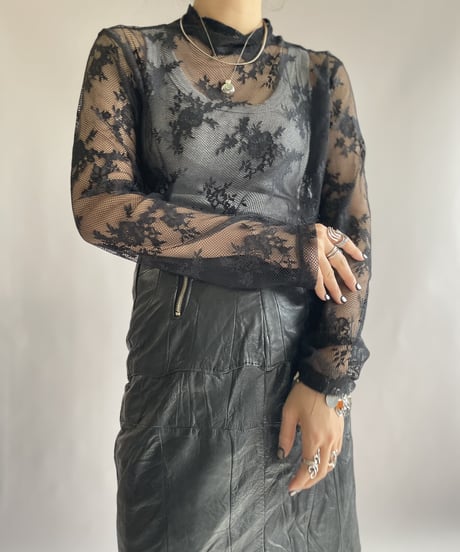 【USED】 Atmosphere See-through Top / 221217-011