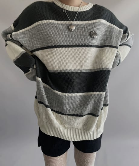 【USED】 Poly Knit Top/ 231026-009
