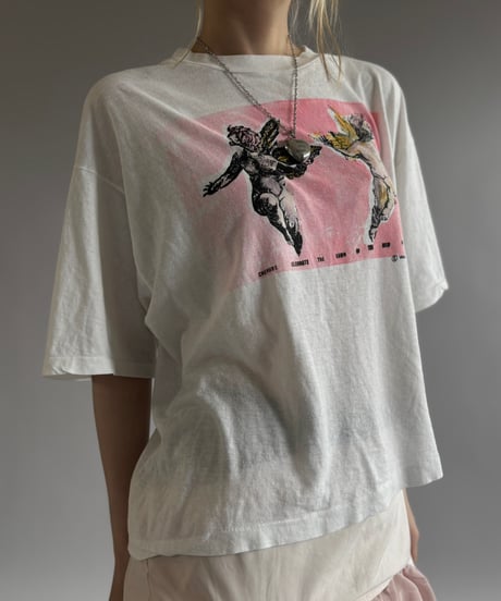 【USED】 Angel Print T-Shirt / 260704-007