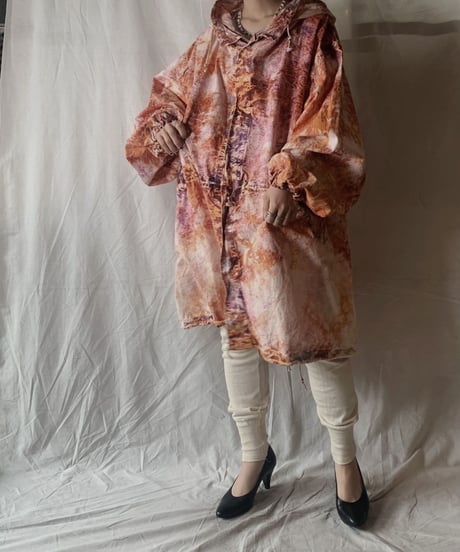 【USED】Tie Dye Dyeing USA Snow Parker②/210226-016