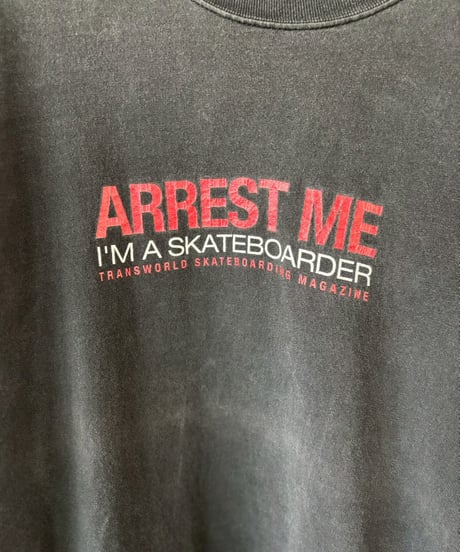 【USED】 ARREST ME L/S Tee / 260418-001