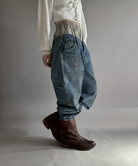 【USED】 Dickies Denim Painter Pants / 260205-017