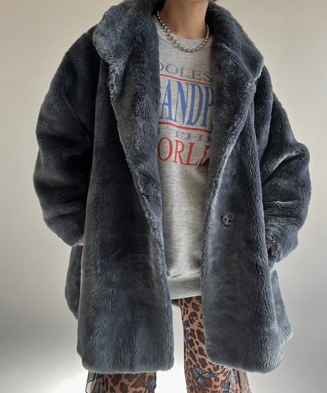 【USED】 Fake Fur Jacket /250104-027