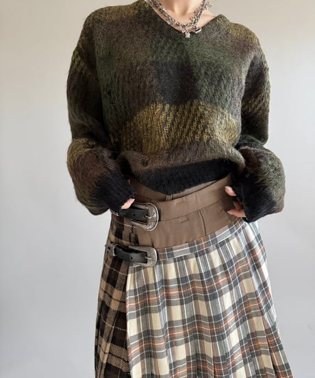 【USED】 60's Vintage Mohair Knit Top /250102-019