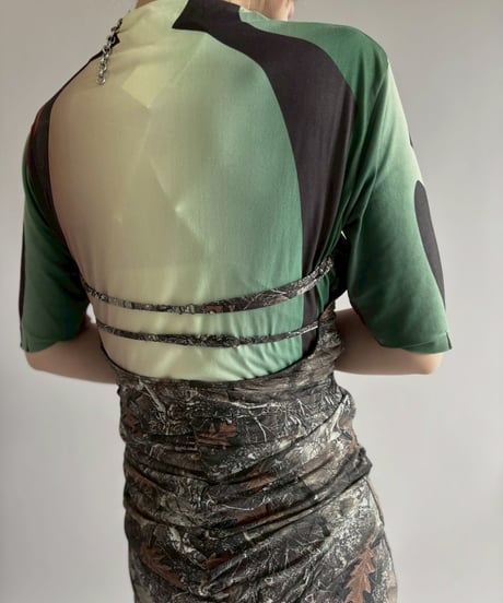 【USED】 Real Tree Camouflage Pattern Design One-Piece / 260411-009