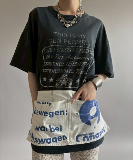 【RE;CIRCLE】 Re Eco Bag Apron /  260629-006