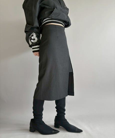 【USED】 Slit Long Skirt / 251213-003