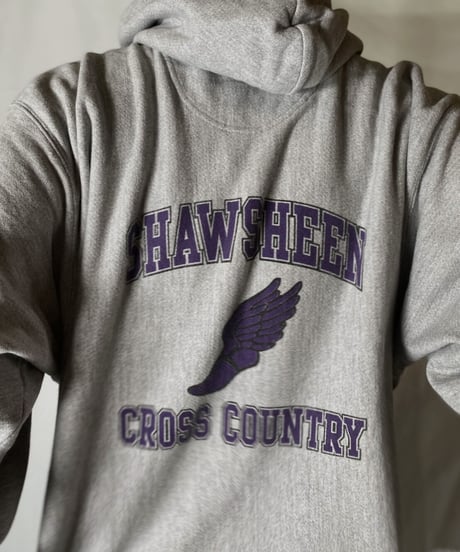 【USED】  Champion Reverse Weave Sweat CROSS COUNTRY/210902-049