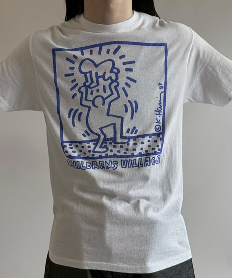 【USED】 Made in USA 87's Hanes KEITH HARING  T-Shirt /250621-032