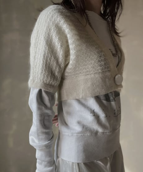 【USED】　Knit Short Cardigan/ 220220-033
