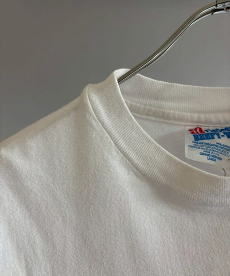 【USED】 RESIZED Made in USA Hanes SATURN T-Shirt / 260627-015