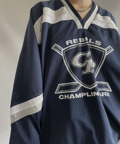 【USED】  L/S CHAMPLIN PARK Mesh Game  Shirt ①/ 231014-029