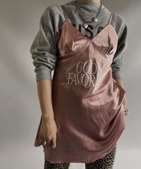 【USED】 GOD'S Favorite Camisole One-Piece / 230916-039