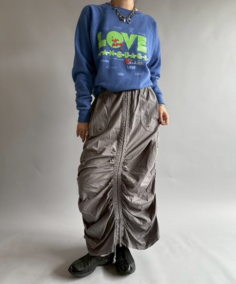 【USED】 Drawstring design Skirt / 250920-011