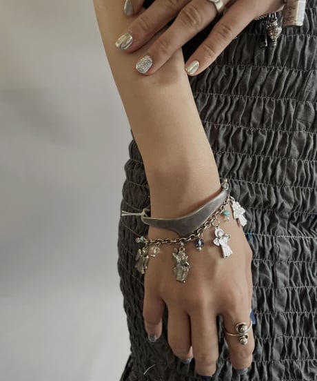【USED】 Silver 925 Charm Bracelet / 230826-005
