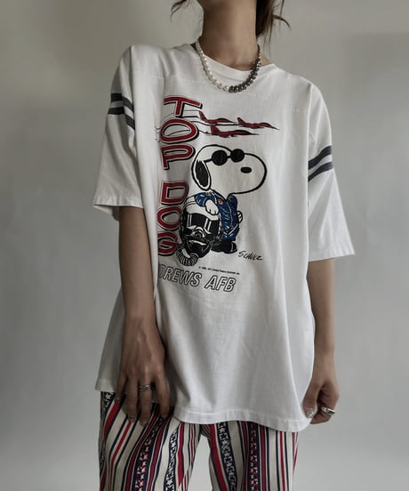 【USED】 Short Sleeved T-shirt "Top Dog" / 220625-015