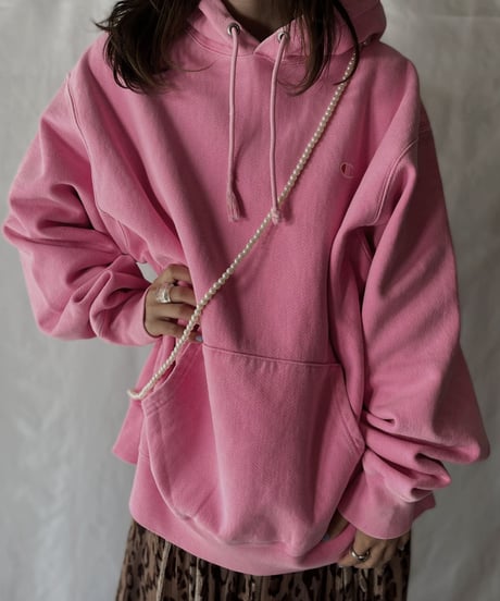 【USED】   Champion Reverse Weave Hoodie③/211007-007