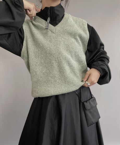 【USED】 Puritan Sportwear Knit Vest / 221022-027