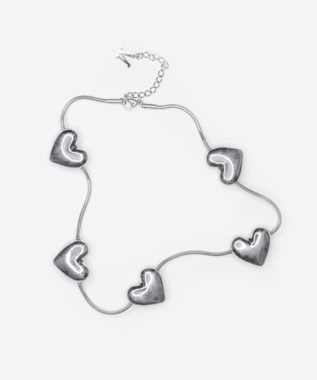 【Marland Backus】 Heart Strings Necklace /250630-008