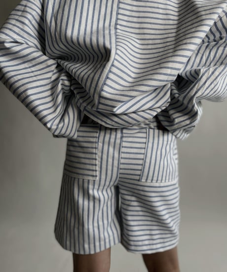 【RE;CIRCLE】 RE Netherlands Sheets Border Switch Shorts / 220423-005