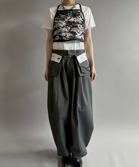 【Chinatsu Aoyama】 RE Apron / 260702-026