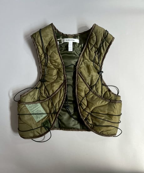 【RE;CIRCLE】 RE Liner Code Vest Khaki / LINER-06