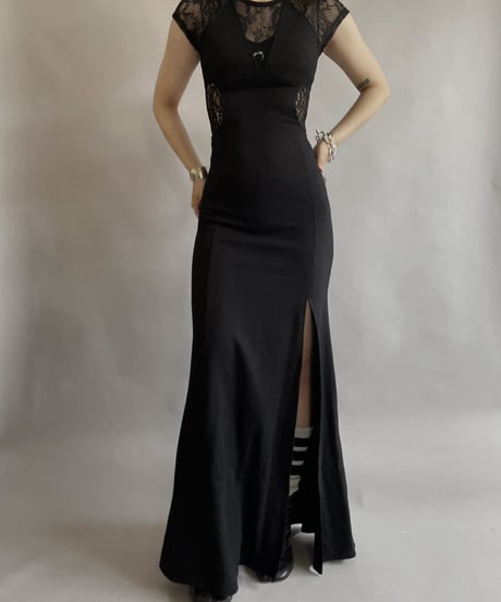 【USED】 Sheer Poly One-piece / 230520-025