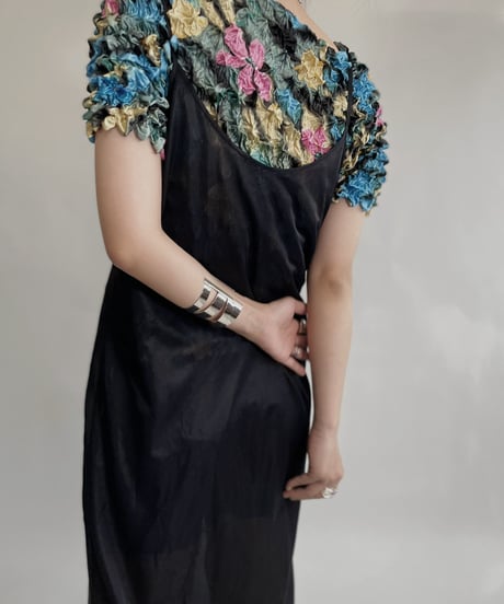 【USED】 Sleeveless See-through One-piece / 220709-004
