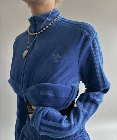 【USED】 adidas×JEREMY SCOTT velour track jacket/ 250913-021