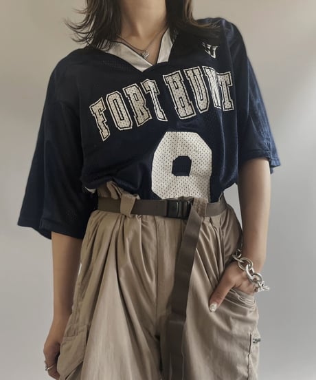 【USED】S/S Mesh Game shirt / 230708-003