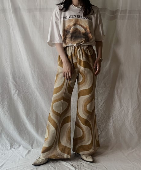 【USED】S/S T-shirt CAT① /210604-001