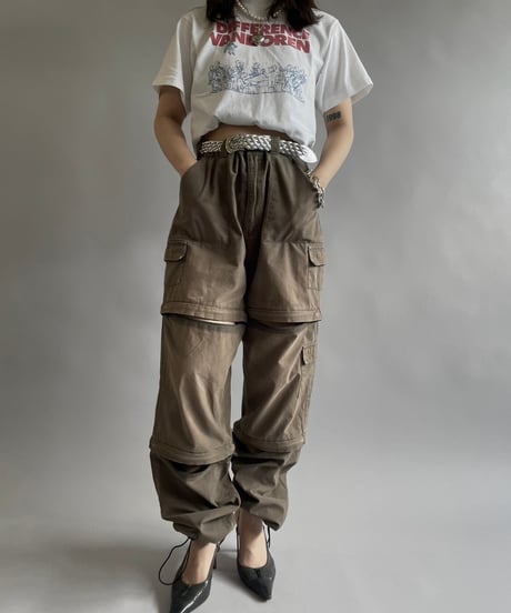 【USED】BERTO LUCCI Convertible Pants / 240608-012