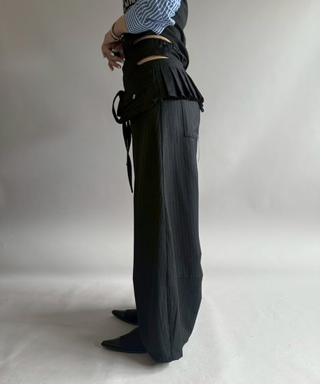 【RE;CIRCLE】 RE Suit Barrel Leg Pants/ 260420-022