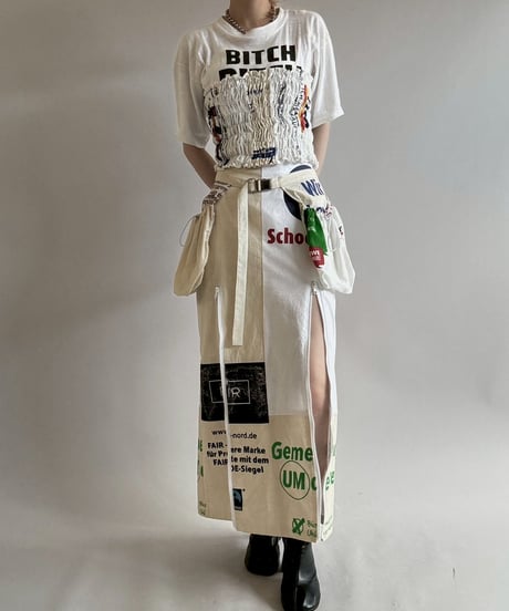 【RE;CIRCLE】 Re Eco Bag Tube Top/  250626-017