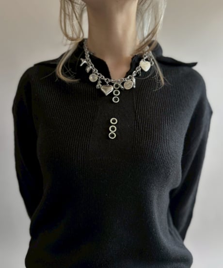 【RE;CIRCLE】 RE Rib Knit Leotard Top / 260416-017