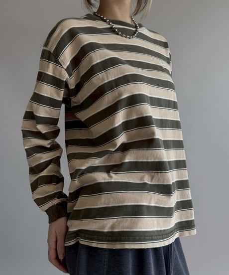【USED】 billabong Border L/S T-Shirt/ 260207-006