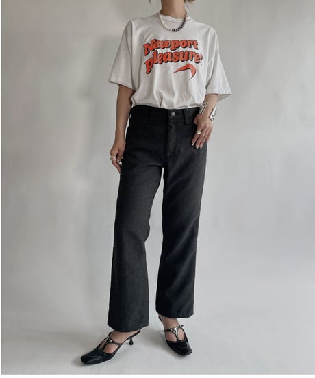 【USED】 Newport Pleasure Logo T-shirt / 220723-022