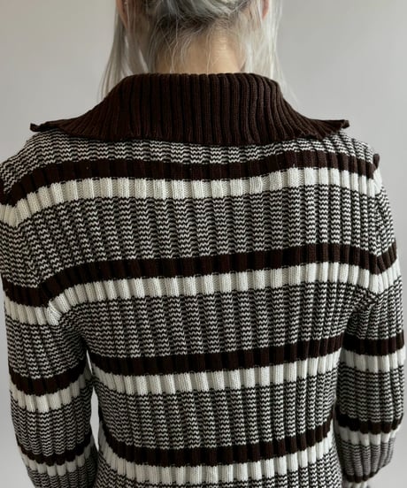 【RE;CIRCLE】 RE Rib Knit Leotard Top / 260416-009