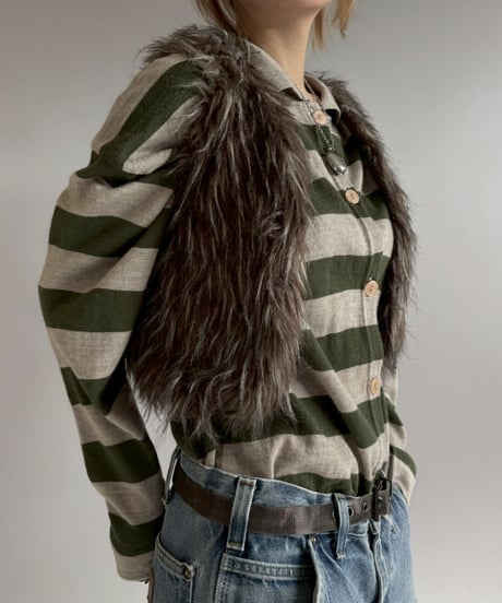 【USED】 Fur Vest / 251227-020