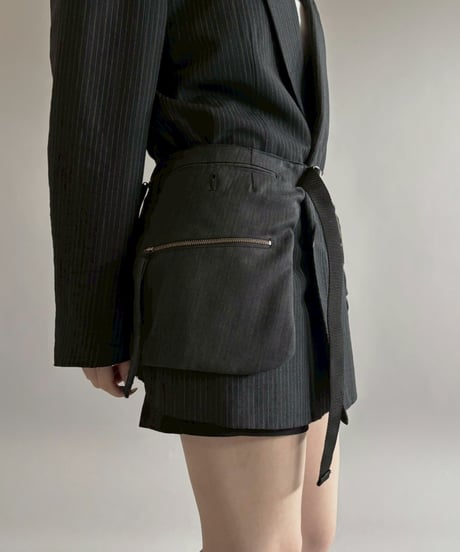 【RE;CIRCLE】  RE Suit Waist Bag / 260305-010