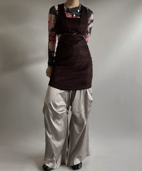 【USED】 Poly Wide Easy Pants / 230916-049