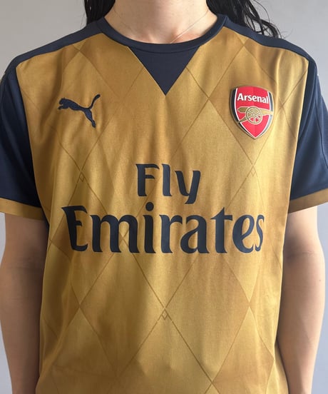 【USED 】Puma ARSENAL Soccer Shirt /240603-063