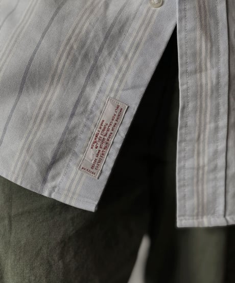 【USED】 Brooks Brothers L/S Strip Shirt④/210624-007