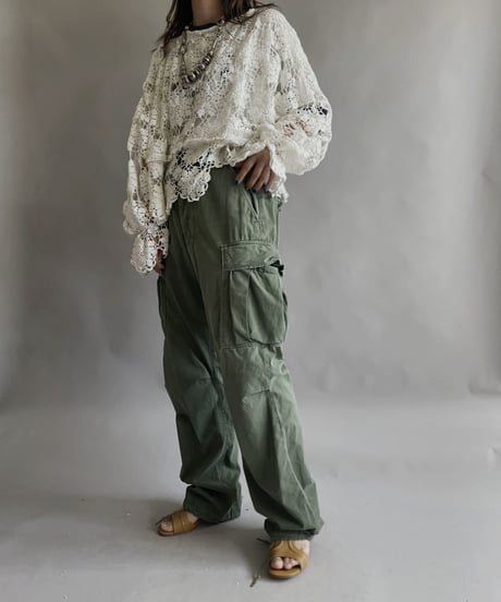 【RE;CIRCLE】 RE Crochet Kirikae Top / 230330-017
