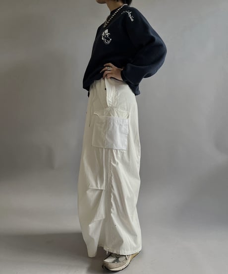 【Mashup Products】 Silk Screen Hanes L/S Sweat top /  240217-008