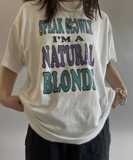 【USED】 Made in USA 90's Screen Stars T-Shirt  /240629-031